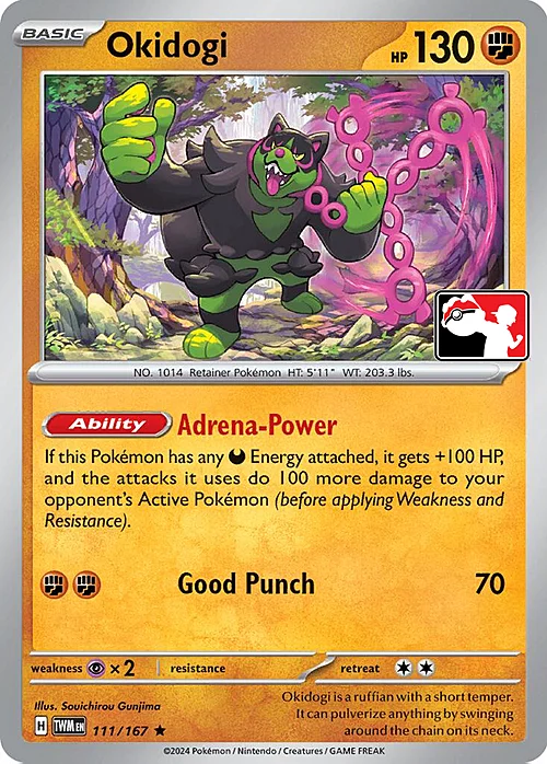 Okidogi — Play! Pokémon Prize Pack Series