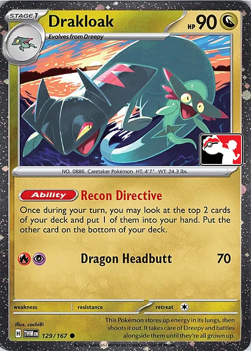 Drakloak — Play! Pokémon Prize Pack Series