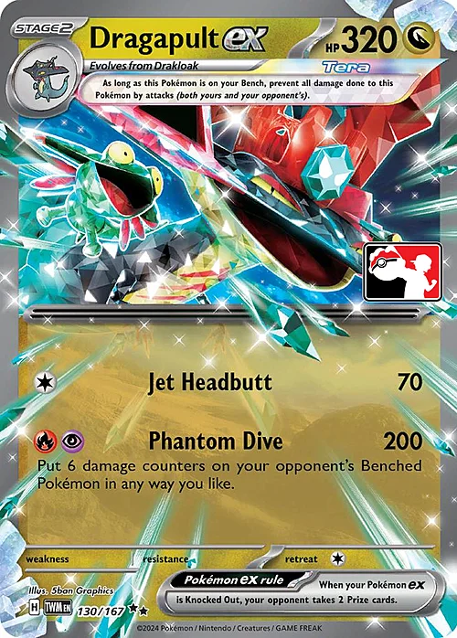 Dragapult ex — Play! Pokémon Prize Pack Series