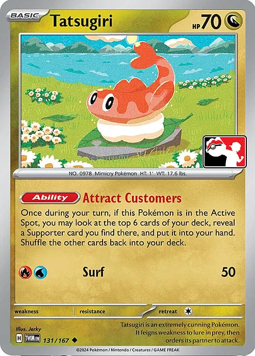 Tatsugiri — Play! Pokémon Prize Pack Series
