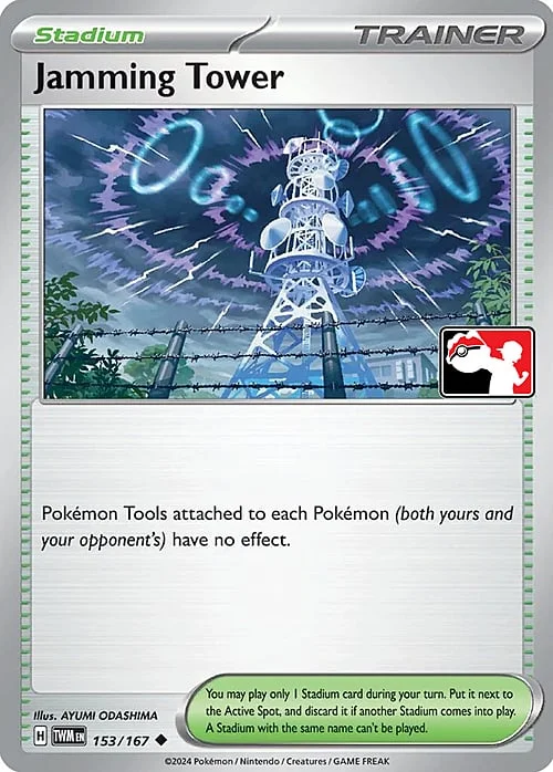 Jamming Tower — Play! Pokémon Prize Pack Series