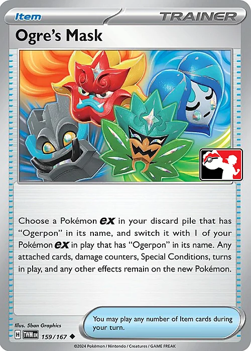 Ogre's Mask — Play! Pokémon Prize Pack Series