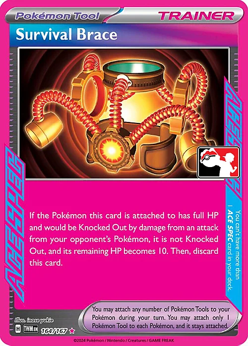 Survival Brace — Play! Pokémon Prize Pack Series