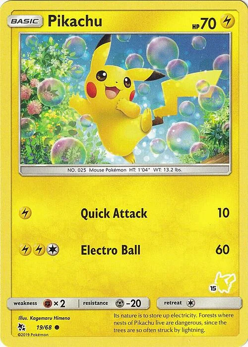 Pikachu — Battle Academy 2020
