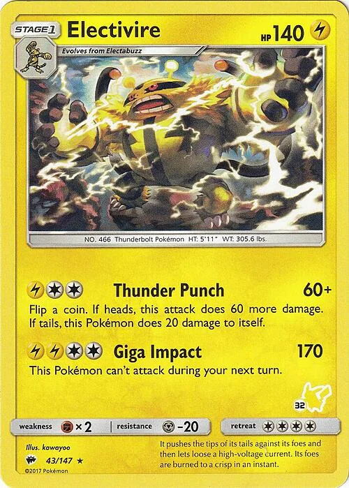 Electivire — Battle Academy 2020