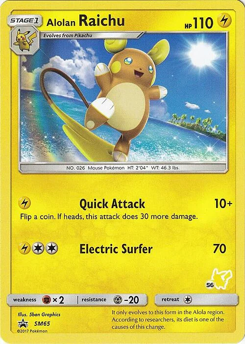 Alolan Raichu — Battle Academy 2020
