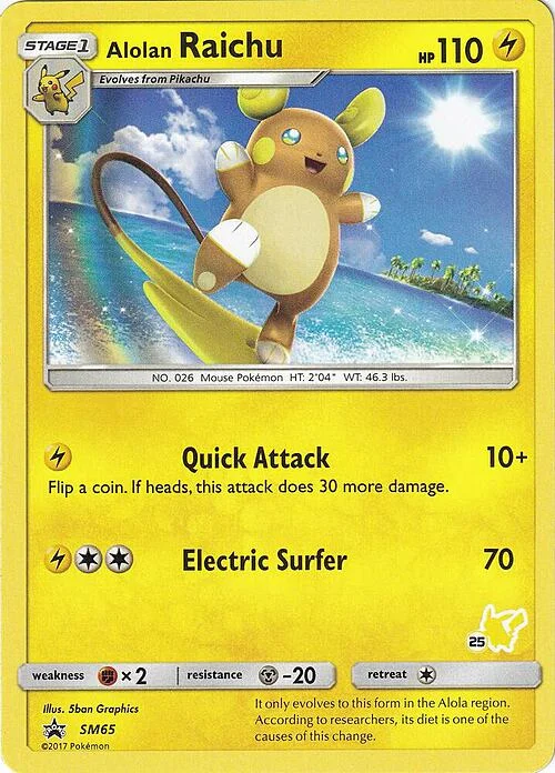 Alolan Raichu — Battle Academy 2020