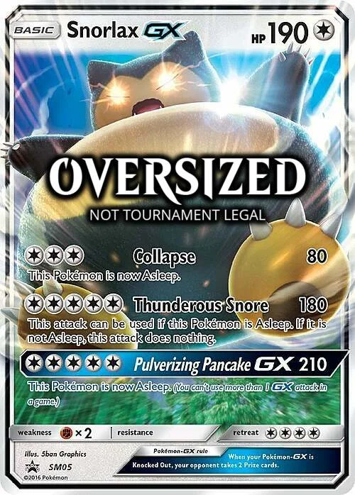 Snorlax GX — SM Black Star Promos
