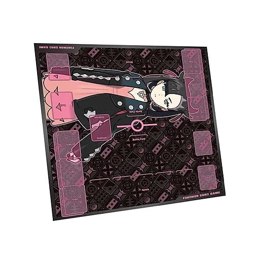 Marnie Playmat And Strategy Sheet — Starter Set ex Marnie's Morpeko & Grimmsnarl ex