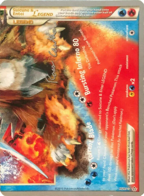 Suicune & Entei LEGEND — World Championship Decks 2011