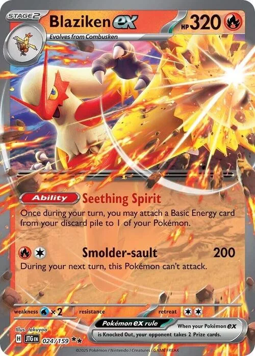 Blaziken ex — Journey Together