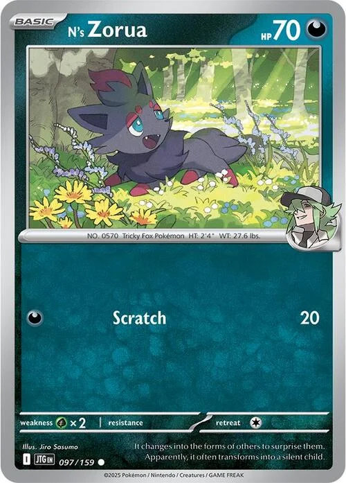 N's Zorua — Journey Together