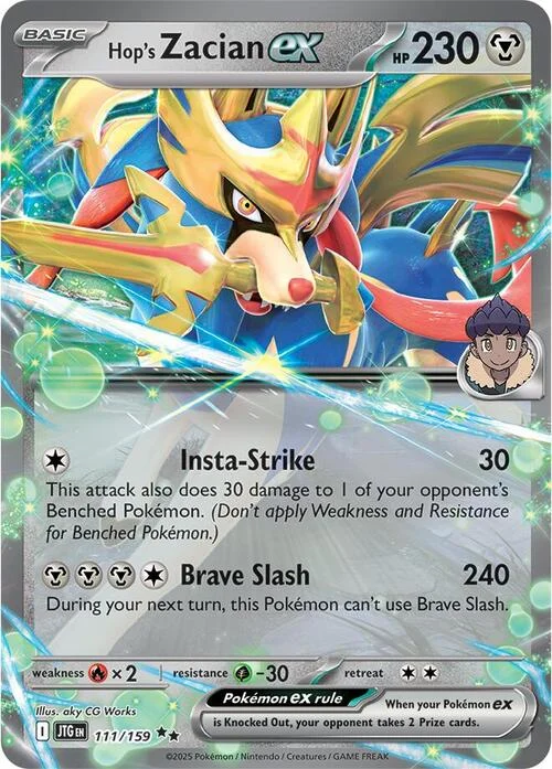 Hop's Zacian ex — Journey Together