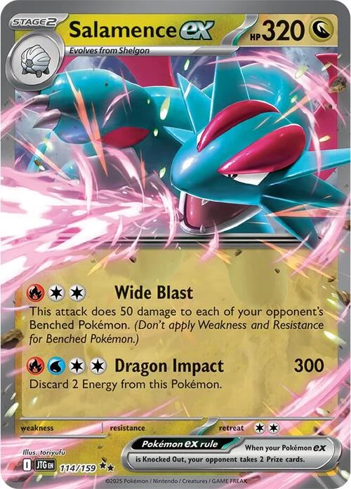Salamence ex — Journey Together