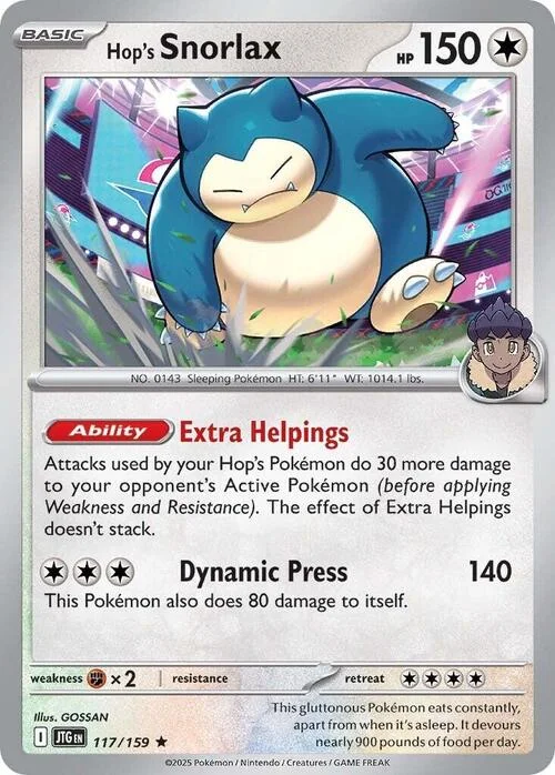 Hop's Snorlax — Journey Together