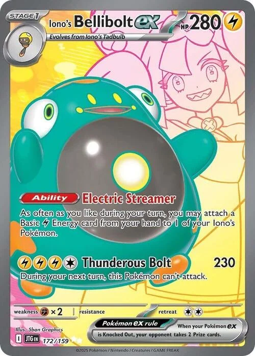 Iono's Bellibolt ex — Journey Together