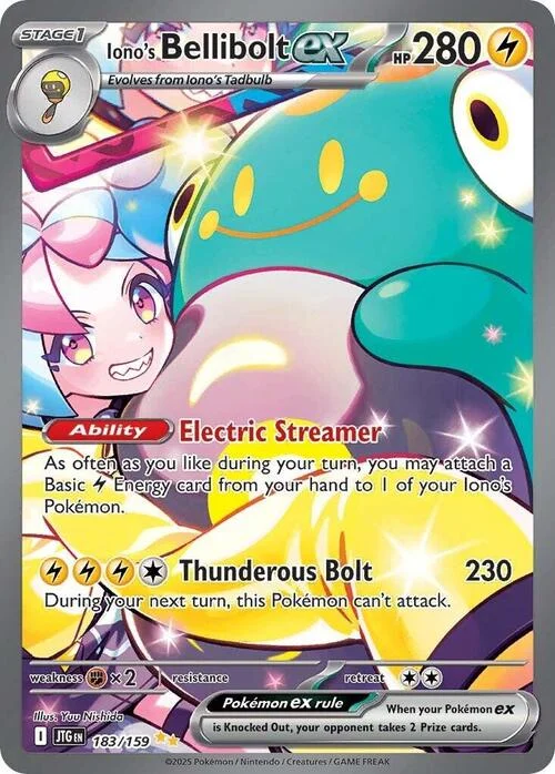 Iono's Bellibolt ex — Journey Together