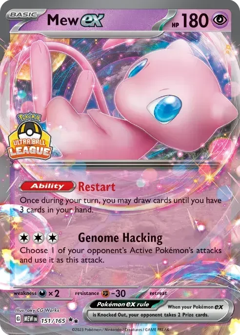 Mew ex — League Promos