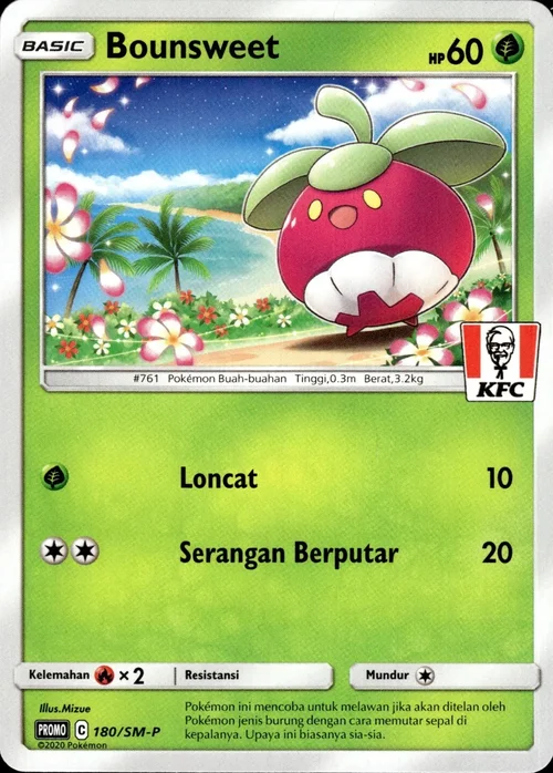 Bounsweet — SM-P: Sun & Moon Promos