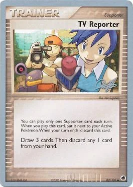 TV Reporter — World Championship Decks 2008