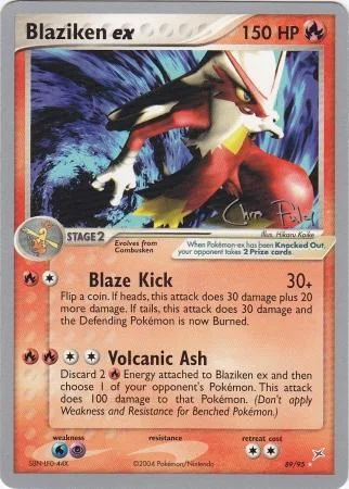 Blaziken ex — World Championship Decks 2004