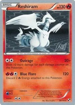 Reshiram — World Championship Decks 2011