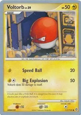 Voltorb LV.29 — World Championship Decks 2008