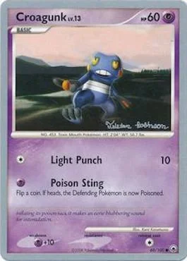 Croagunk LV.13 — World Championship Decks 2008