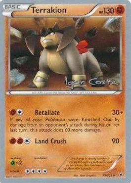 Terrakion — World Championship Decks 2012