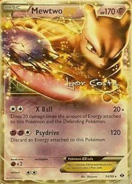 Mewtwo ex — World Championship Decks 2012