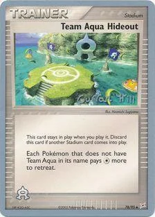 Team Aqua Hideout — World Championship Decks 2005