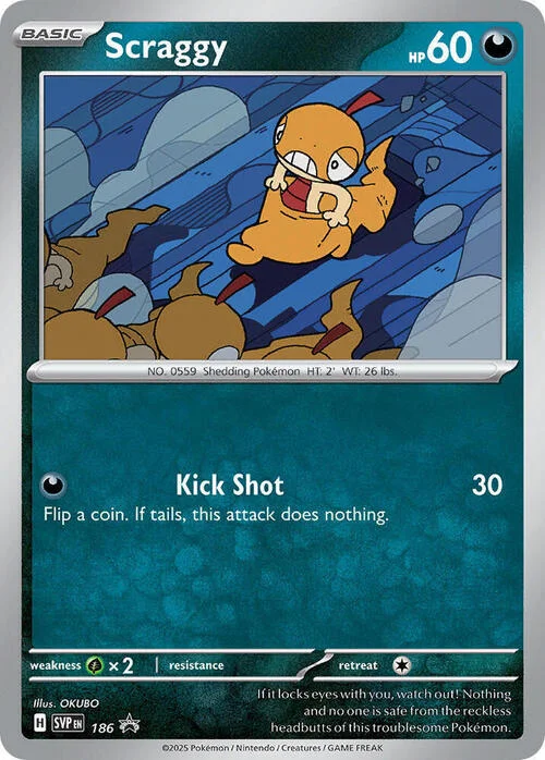 Scraggy — SV Black Star Promos