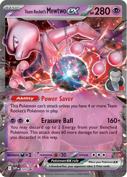Team Rocket's Mewtwo ex — SV Black Star Promos