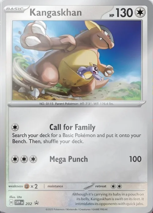 Kangaskhan — SV Black Star Promos