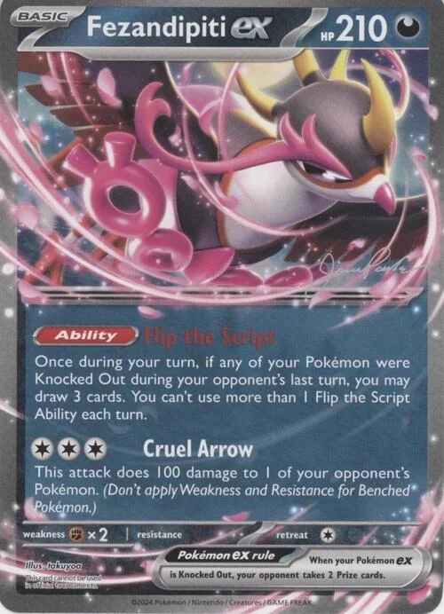Fezandipiti ex — World Championship Decks 2024