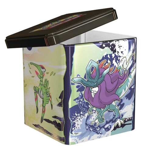 Empty 2025 Paradox Stacking Tin — Scarlet & Violet Products