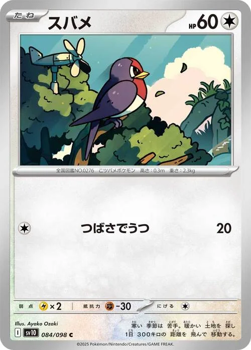 Taillow — The Glory of Team Rocket