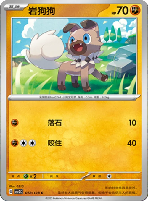 Rockruff — CSV2: Miracle Journey