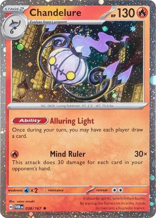 Chandelure — Theme Deck & Blisters Exclusives