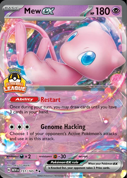 Mew ex — League Promos