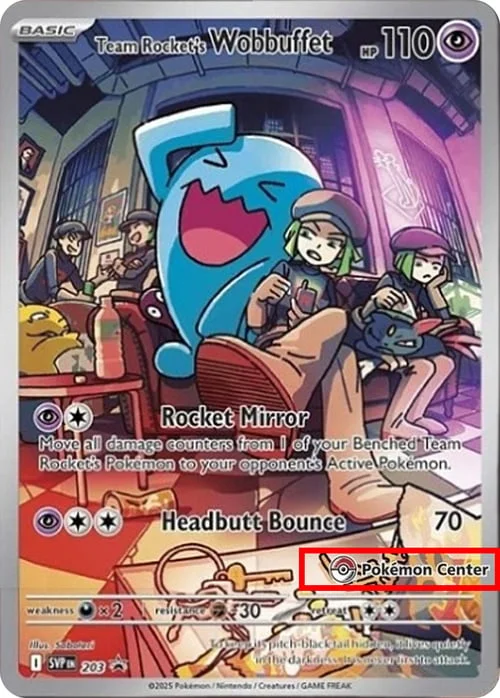 Team Rocket's Wobbuffet — Pokémon Center