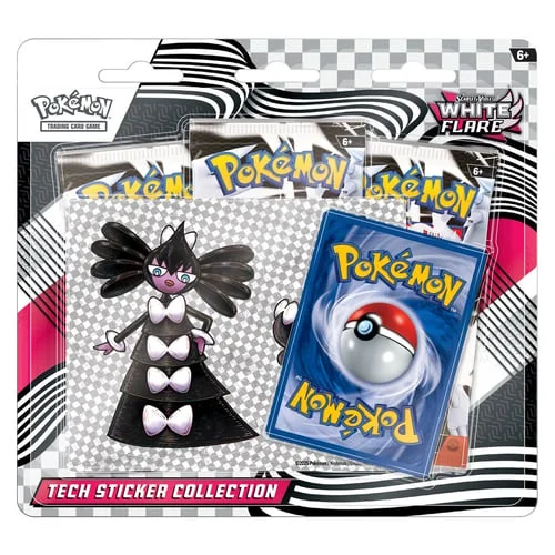 White Flare Tech Sticker Collection — White Flare