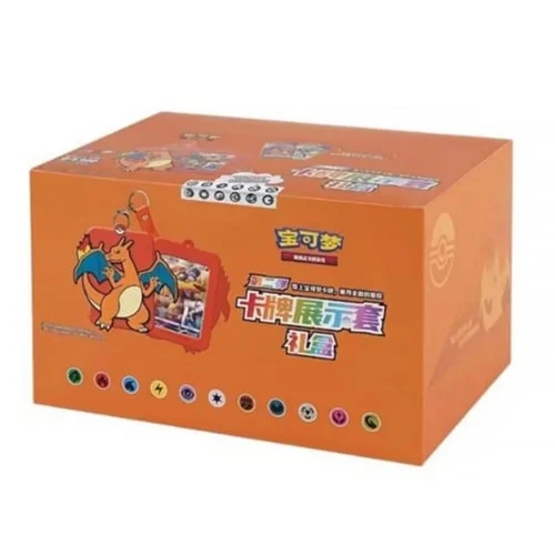 Pokémon Card Display Set Gift Box | Charizard Case Display — Simplified Chinese Products