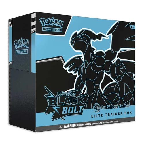Black Bolt: Pokémon Center Elite Trainer Box — Black Bolt