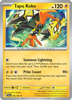 Tapu Koko — Theme Deck & Blisters Exclusives