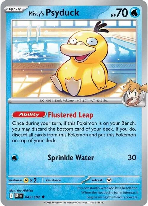 Misty's Psyduck — Destined Rivals