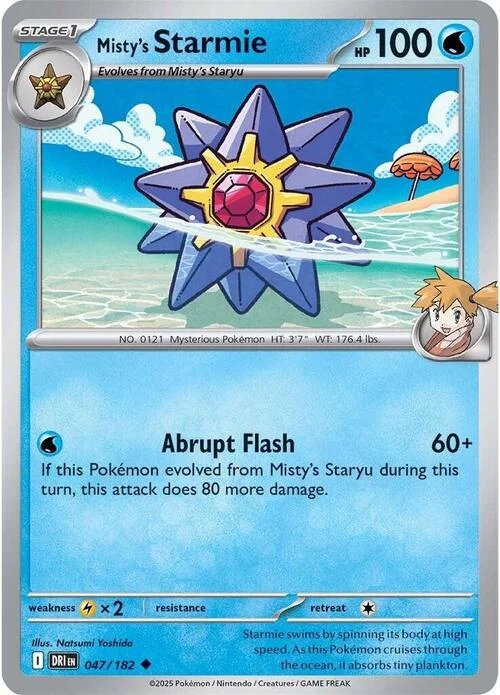 Misty's Starmie — Destined Rivals