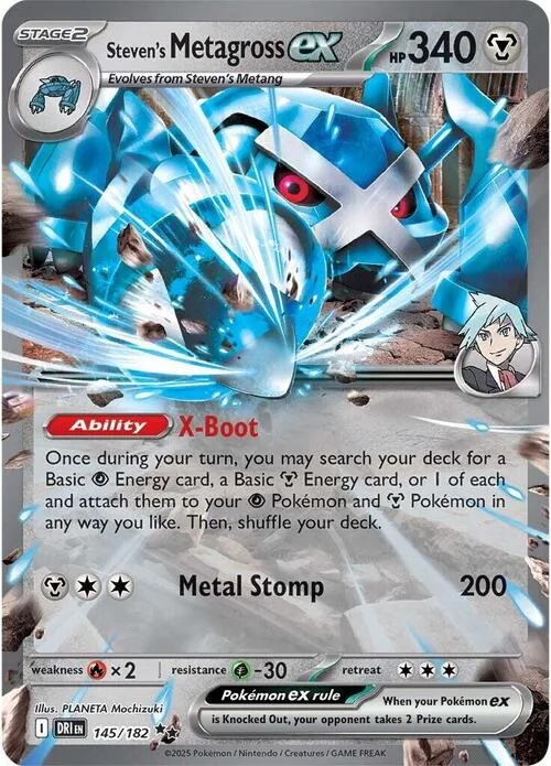 Steven's Metagross ex — Destined Rivals