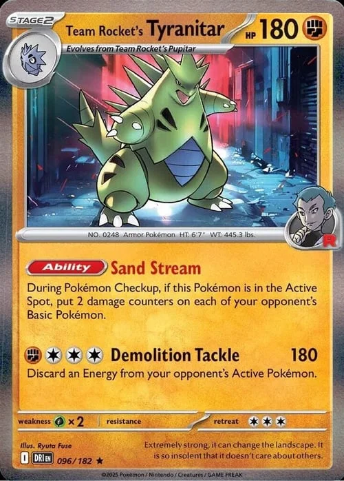 Team Rocket's Tyranitar — Destined Rivals