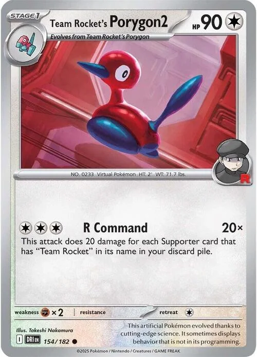 Team Rocket's Porygon2 — Destined Rivals